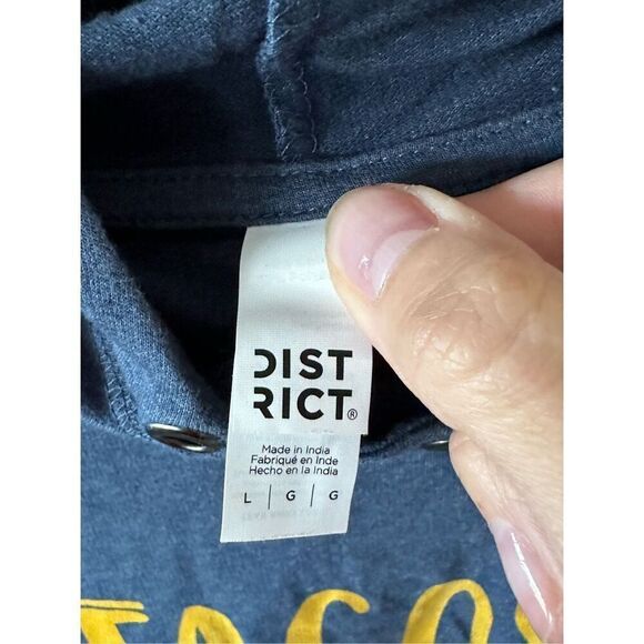 Hooded long sleeve t-shirt‎ Tacos ‘Ritas and Doods sz large - Picture 5 of 5